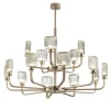 Lampadario Crystal Cup a 15 Luci In Cristallo Trasparente