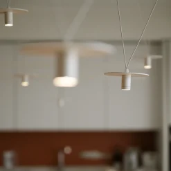 Lampadario D02 Bianco Mix a 6 Luci