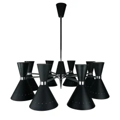Lampadario Diva M237-2 di Michele Bönan