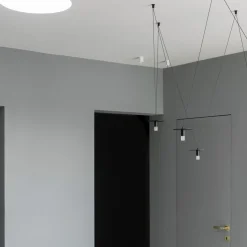 Lampadario D02 Nero Mix a 6 Luci