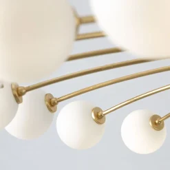 Lampadario d'oro a 24 luci Balloons