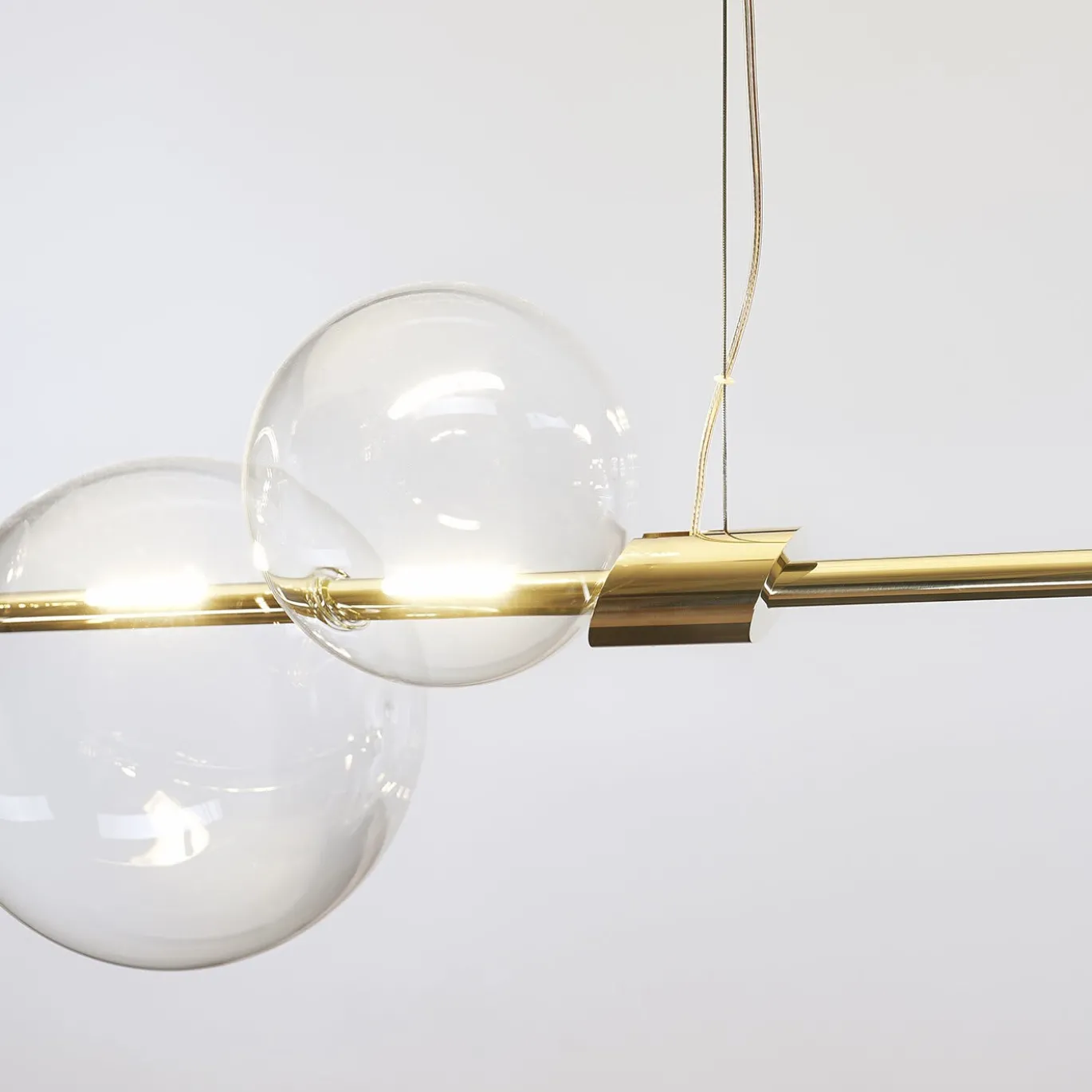 Lampadario D�ry in Ottone