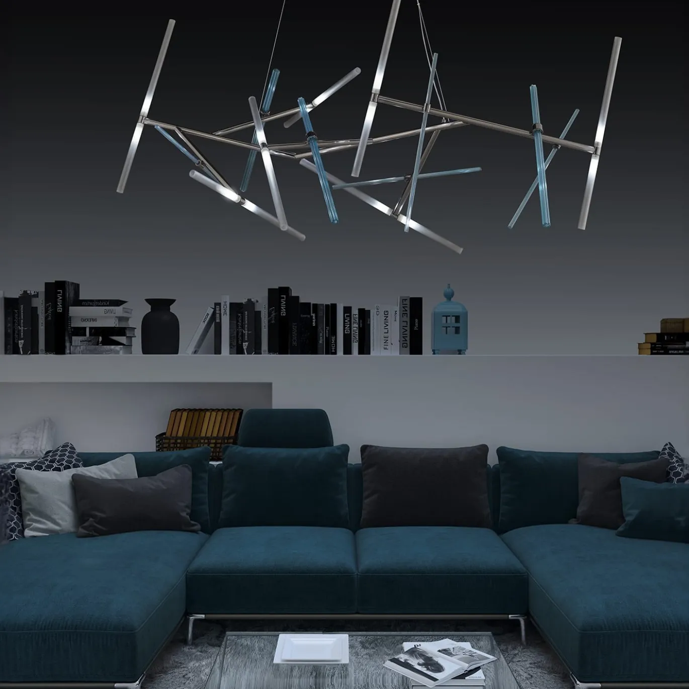 Lampadario effetto L14