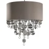 Lampadario Esmeralda in nichel