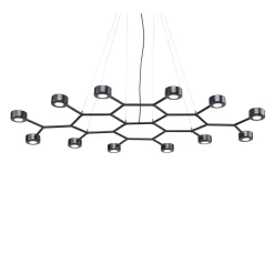 Lampadario Essential in Ferro e Ottone