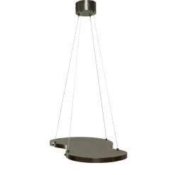 Lampadario Fabula in bronzo e alabastro
