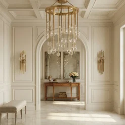 Lampadario Falling Stone a 8 luci