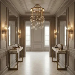 Lampadario Falling Stone a 8 luci