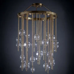 Lampadario Falling Stone a 8 luci