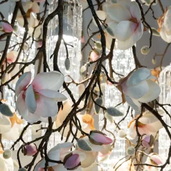 Lampadario Flower Power Magnolia Square White