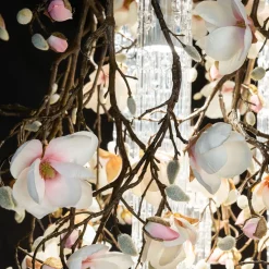 Lampadario Flower Power Magnolia Square White
