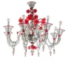Lampadario Foscarina in vetro