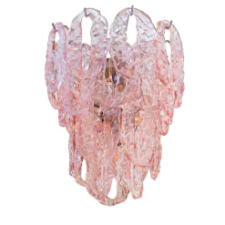 Lampadario Ghiaccio Rosa