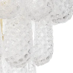 Lampadario Goccia Vintage in vetro