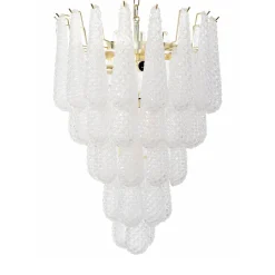 Lampadario Goccia Vintage in vetro