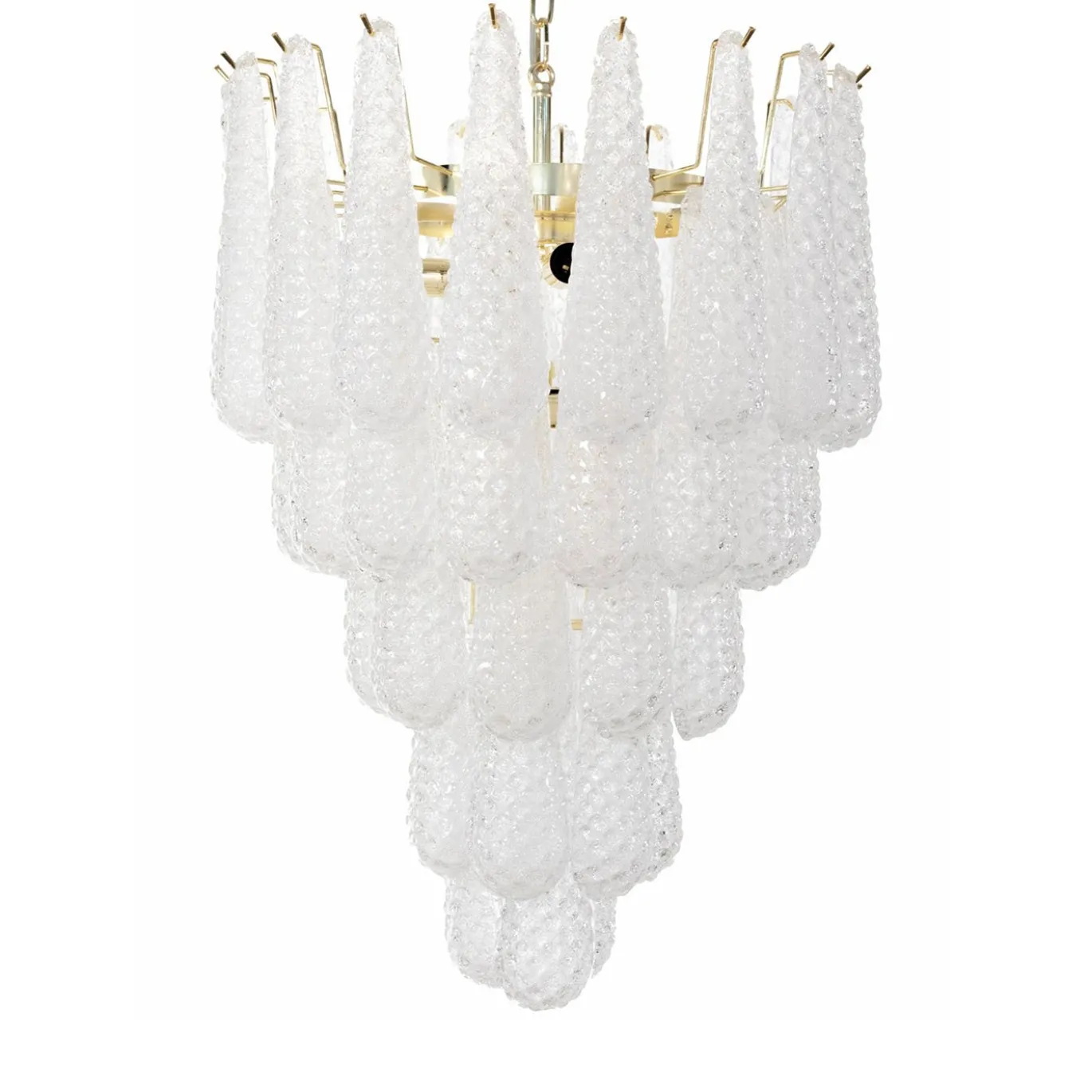 Lampadario Goccia Vintage in vetro