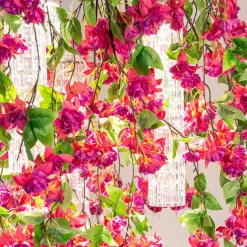 Lampadario grande Flower Power Pink Cascade