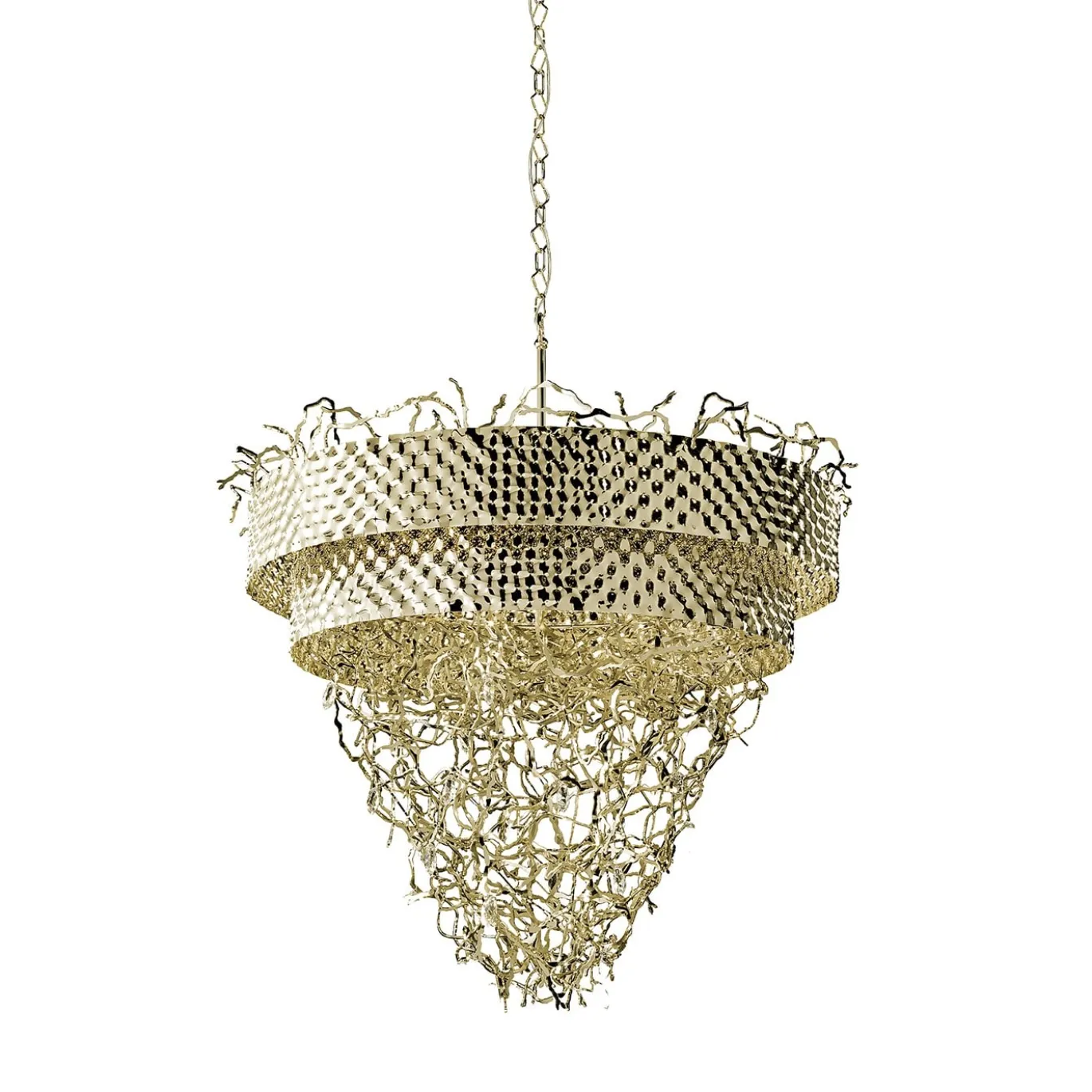 Lampadario Groovy Gold