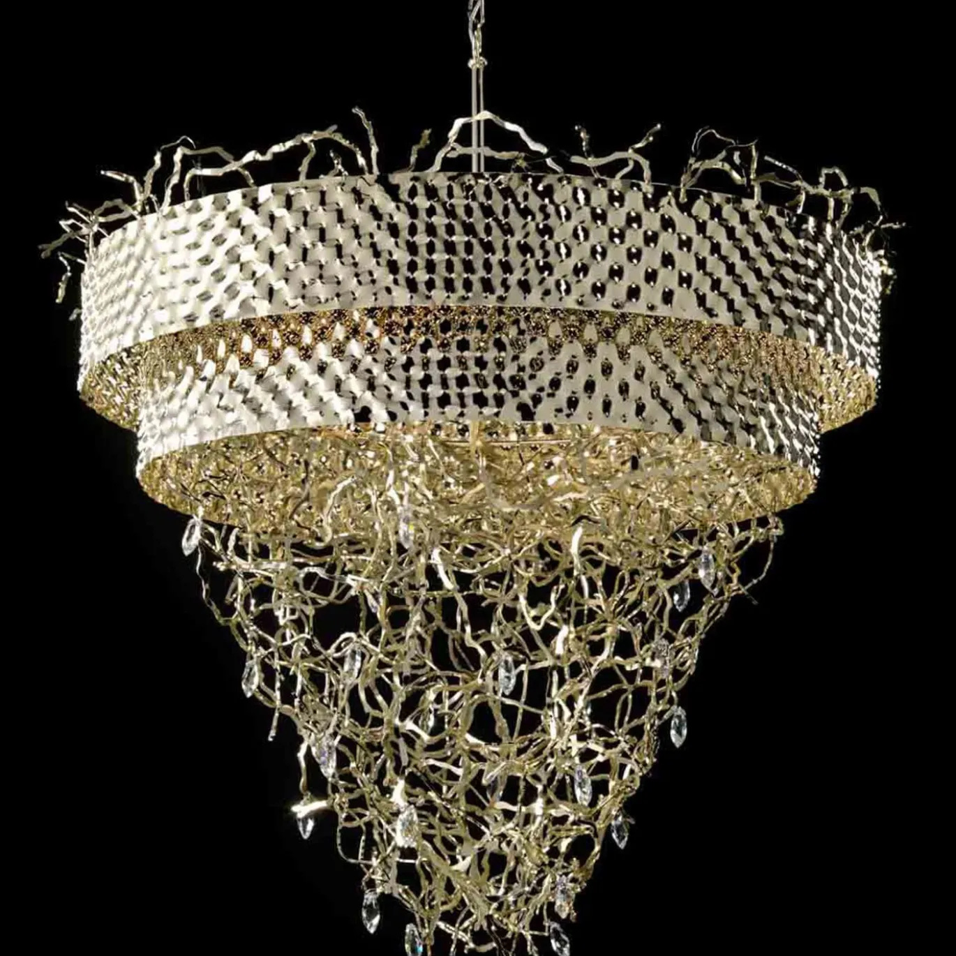 Lampadario Groovy Gold