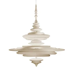 Lampadario Hiyam Bianco