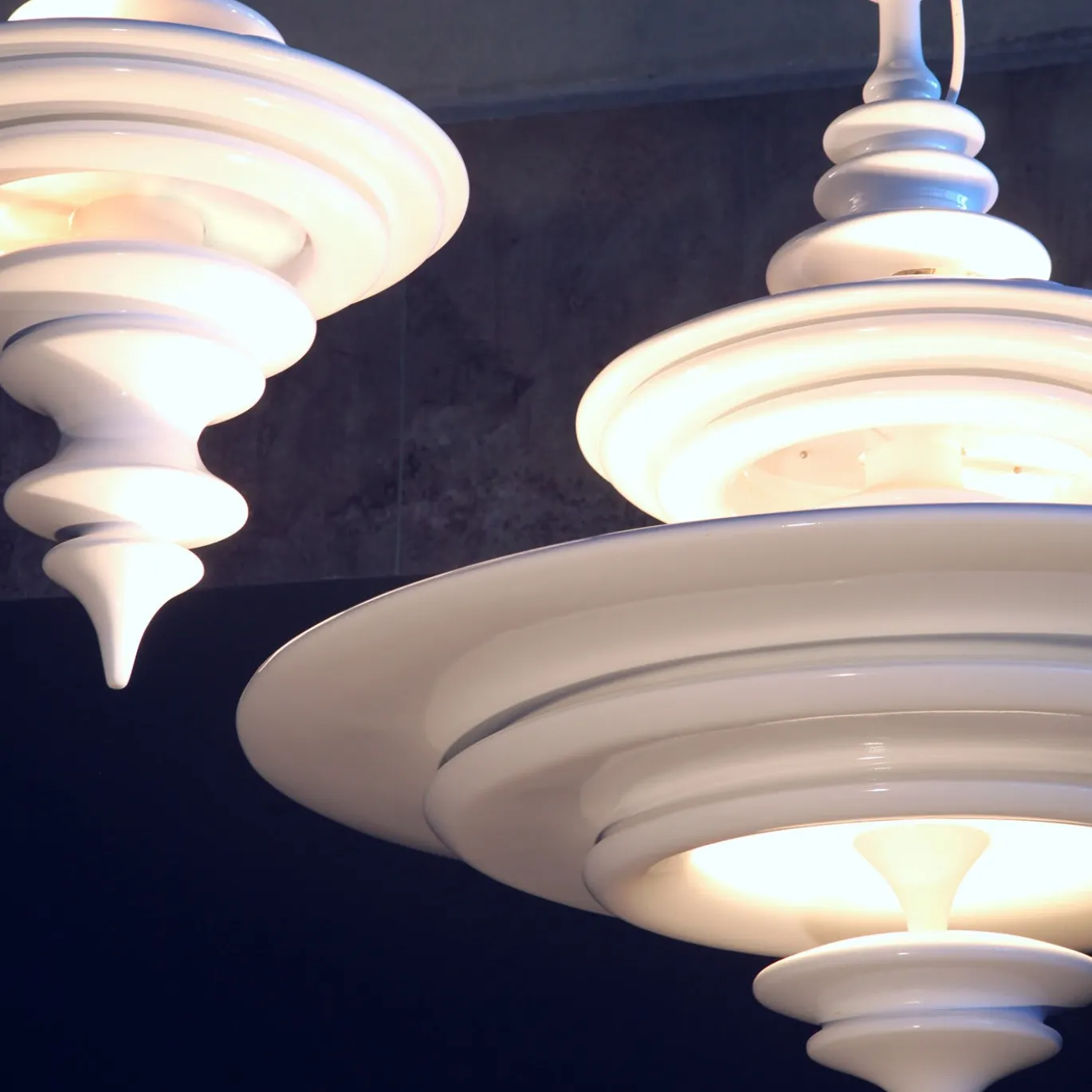 Lampadario Hiyam Bianco