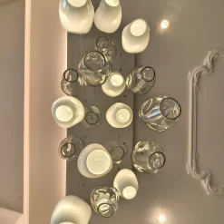 Lampadario Icerock in vetro