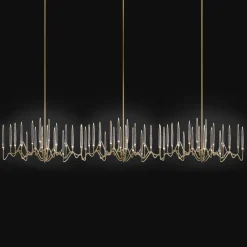 Lampadario Il Pezzo 3 Infinito Oro