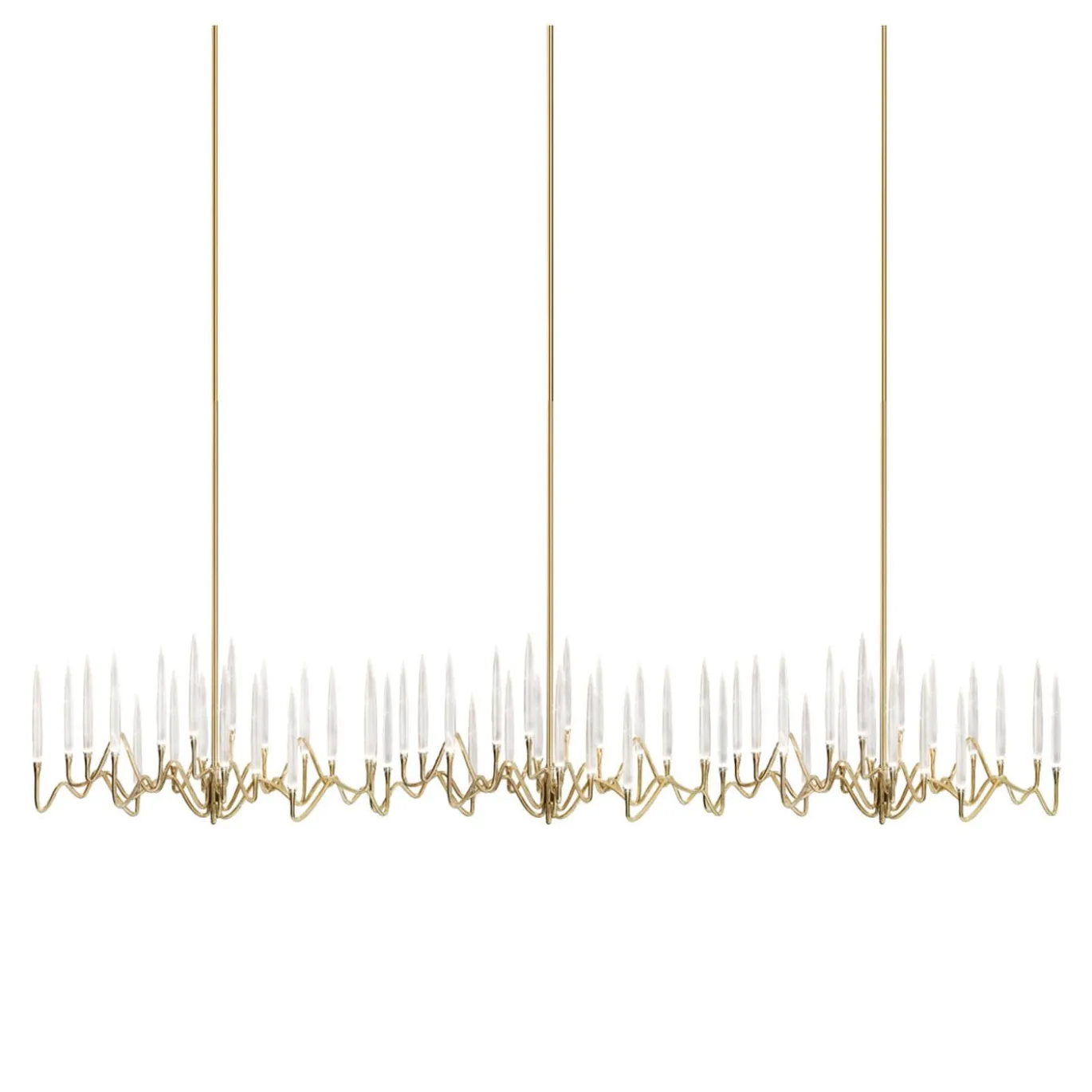 Lampadario Il Pezzo 3 Infinito Oro