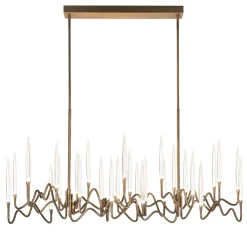Lampadario Il Pezzo 3 Lungo a 30 Luci bronzo