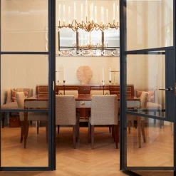 Lampadario Il Pezzo 3 Lungo a 18 Luci Oro