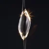 Lampadario Il Pezzo 12 lungo nero-oro
