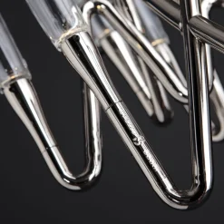 Lampadario Il Pezzo 3 Tondo a 21 luci nickel