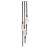 Lampadario Il Pezzo 12 Tondo Nero-Oro
