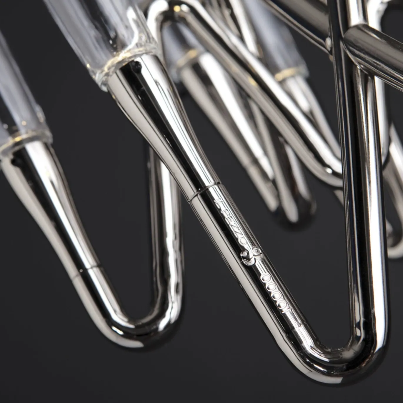 Lampadario Il Pezzo 3 Tondo Nickel