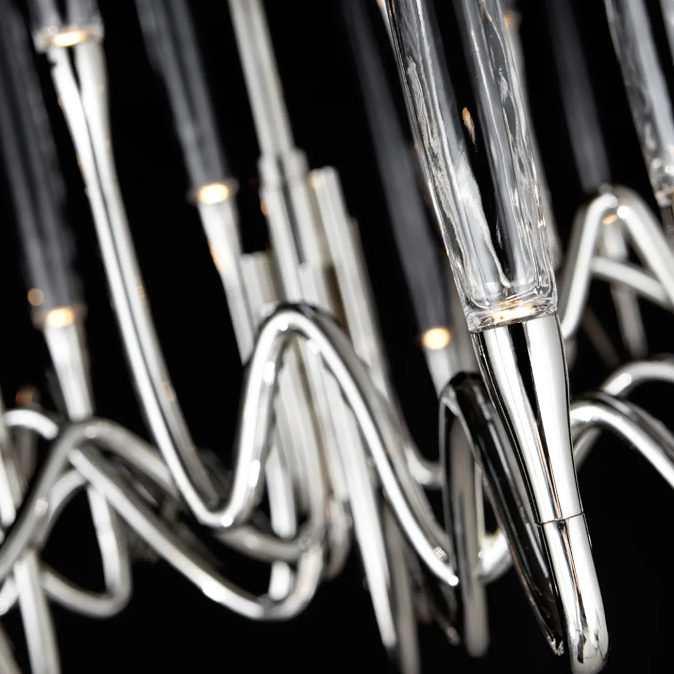 Lampadario Il Pezzo 3 Tondo Nickel