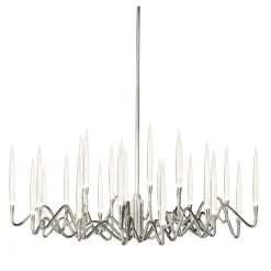 Lampadario Il Pezzo 3 Tondo Nickel