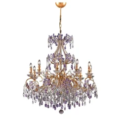 1457 Lampadario in metallo a 10 luci