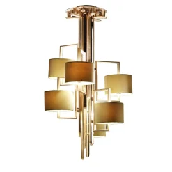 7238 Lampadario in ottone