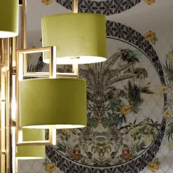 7238 Lampadario in ottone
