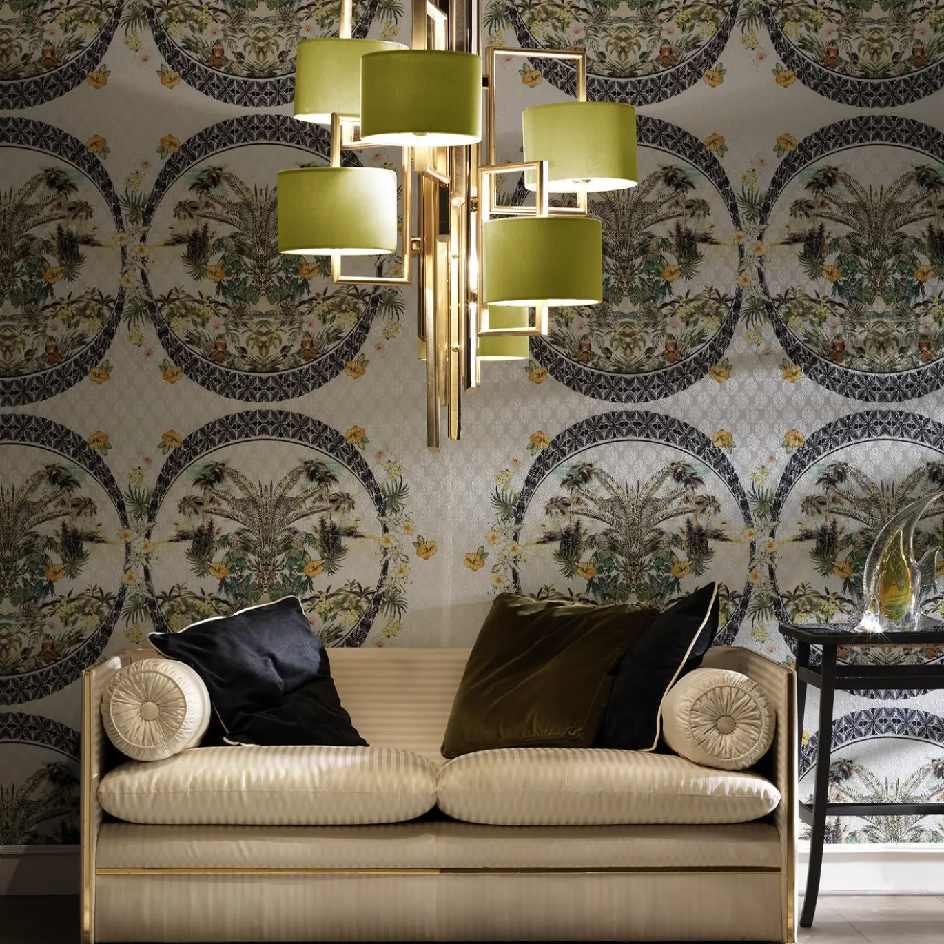 7238 Lampadario in ottone