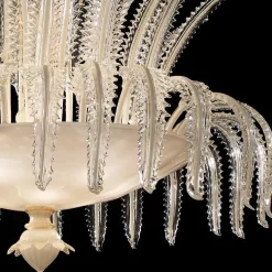 Lampadario in vetro Calle Pinzi
