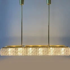 Lampadario in vetro di Murano anni '50
