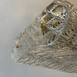 Lampadario in vetro di Murano anni '50