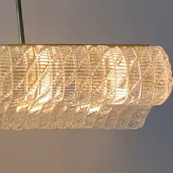 Lampadario in vetro di Murano anni '50
