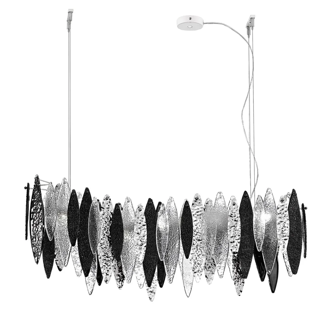 Lampadario in vetro Ice Rain #1