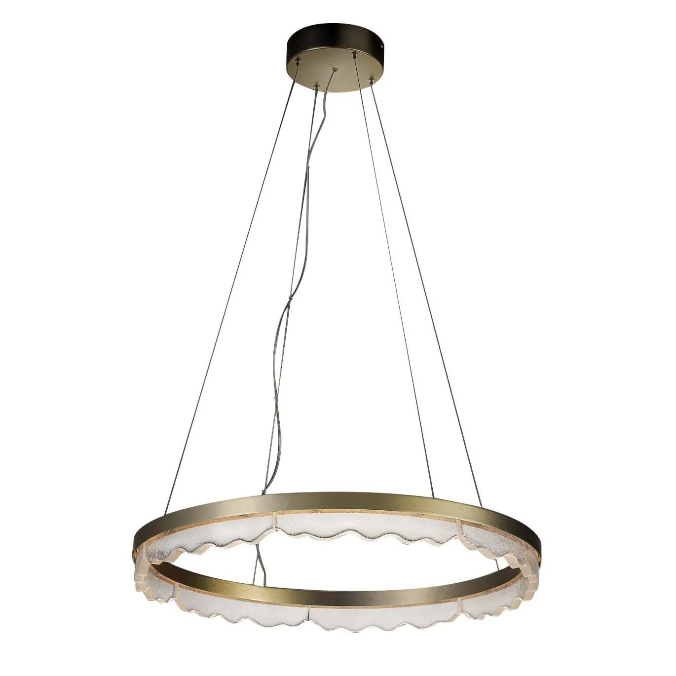 Lampadario in vetro Marea