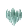 Lampadario in vetro Paradise Aquamarine