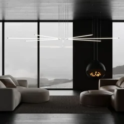 Lampadario in Vetro The Line 6