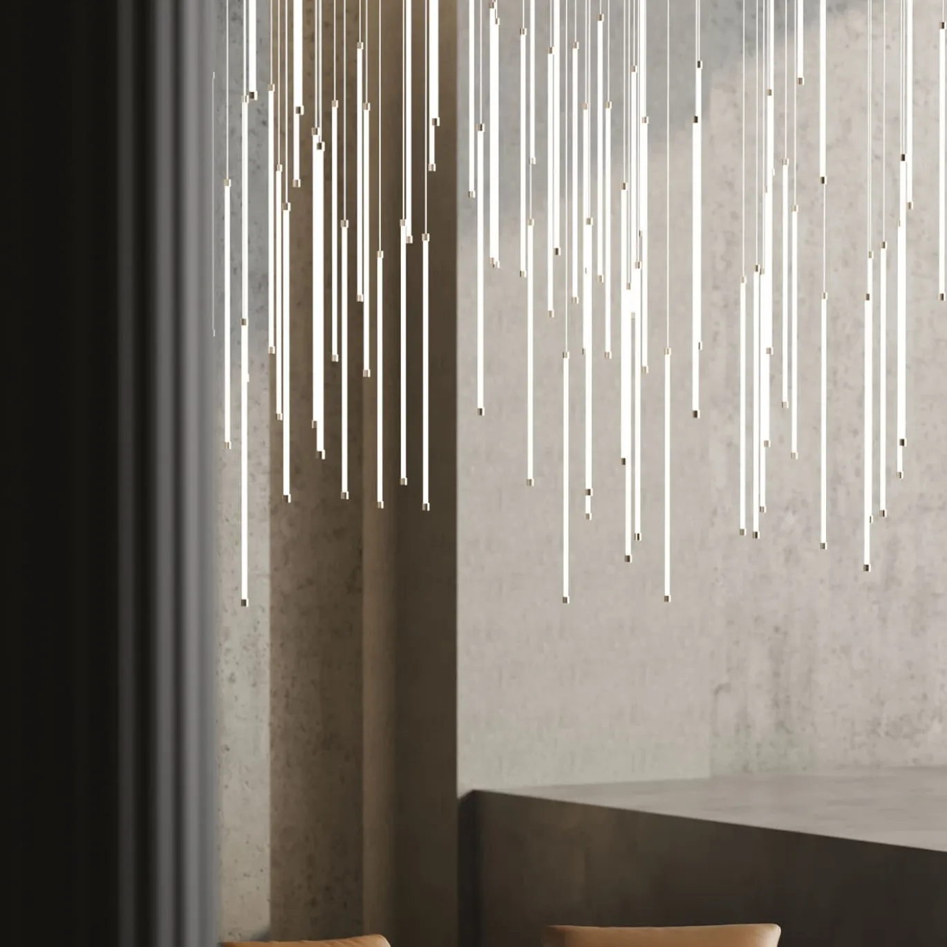 Lampadario in Vetro The Line 12