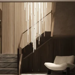 Lampadario in Vetro The Line 8